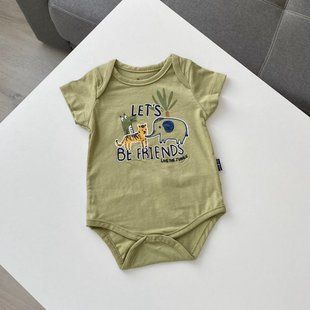 Бодік "Let's be friends" оливковий 68 розмір 1560 фото