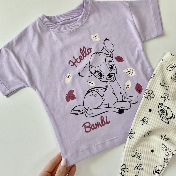 Костюм для дівчинки "Bambi" бузковий 98 розмір 1613 фото