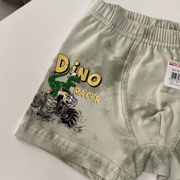 Боксеры для мальчика "Dino" оливковые 0/1р. (86-92 см) 1528 фото