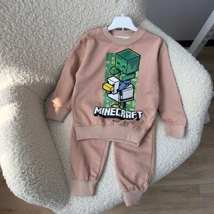 Костюм "Minecraft" бежевый 104 размер 3038 фото