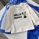 Костюм-трійка для хлопчика &laquo;Hello friends&raquo; синій 80 розмір 1558 фото 3