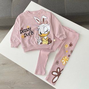 Костюм для дівчинки "Daisy duck" пудровий 92 розмір 1818 фото