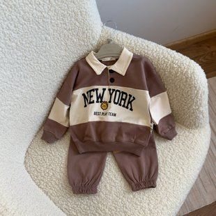 Костюм для хлопчика "New York" шоколадний 74 розмір 2046 фото