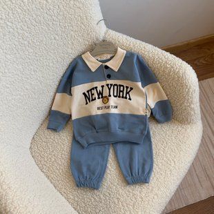 Костюм для хлопчика "New York" блакитний 74 розмір 2046 фото