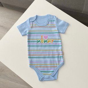 Бодик "I love mommy" голубой 86 размер 1401 фото