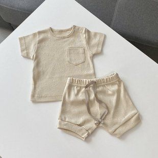 Костюм з ажурної бавовни &laquo;Basic&raquo; бежевий 62 розмір 1865 фото