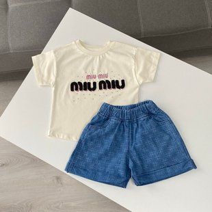 Костюм для дівчинки "Miu Miu" молочний 104 розмір 1841 фото