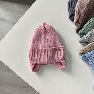 Демісезонна шапка "Ейден" рожева 42-44р. (3-6 міс) 1695 фото