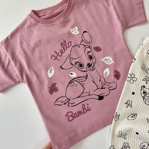Костюм для дівчинки "Bambi" рожевий 104 розмір 1613 фото